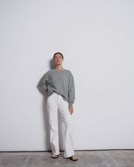 Khaki Raglan Sleeve Sweatshirt